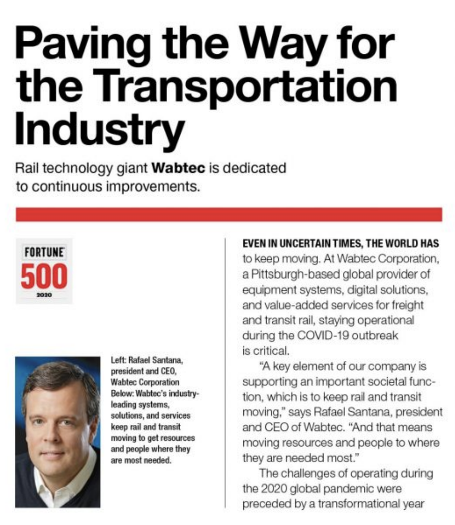 Paving the Way for the Transportation Industry