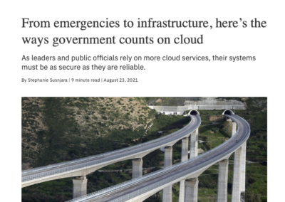 IBM - From Emergencies to Infrastructure