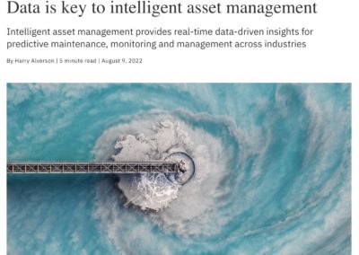 Data is key to intelligent asset management - IBM Business Operations Blog