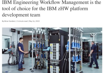IBM Engineering Workflow Management is the tool of choice for the IBM zHW platform development team - IBM Business Operations Blog