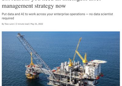 Six reasons you need an intelligent asset management strategy now - IBM Business Operations Blog